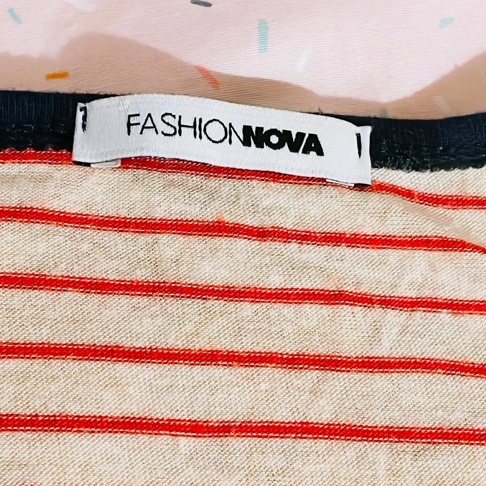 Fashionnova Baby Girl Tie-up Crop Top 👚 - Picture 8 of 8